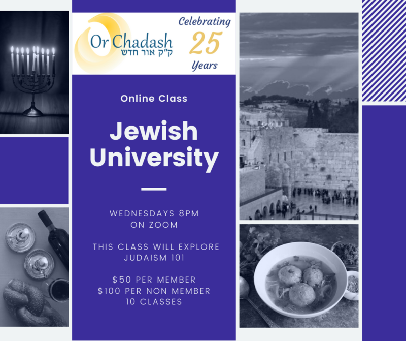 Banner Image for Jewish University - Semester One